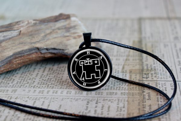 Halphas Sigil Seal Necklace Pendant - Image 4