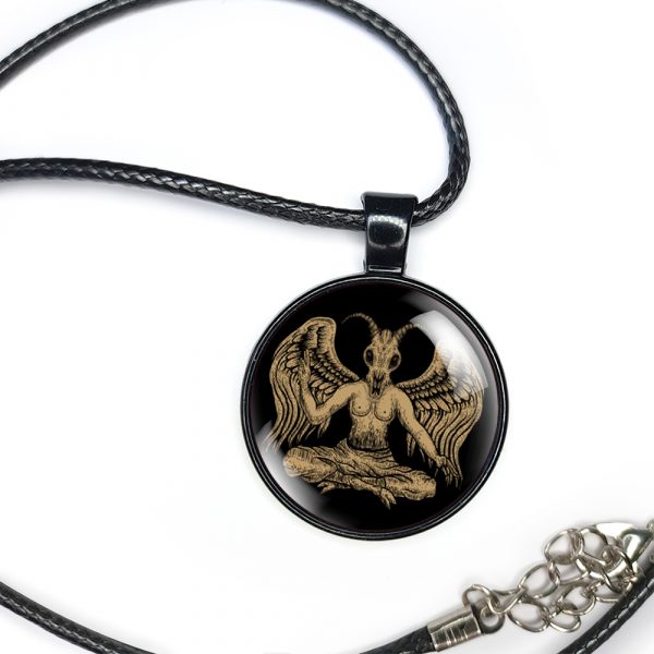 Baphomet Necklace, Occult Jewelry - Image 2