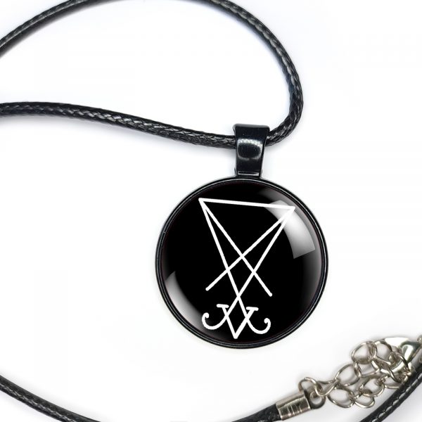 Lucifer Sigil Necklace Pendant - Image 6
