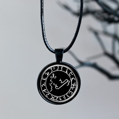 Lucifer Sigil Necklace, Occult Jewelry