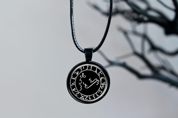 Lucifer Sigil Necklace, Occult Jewelry