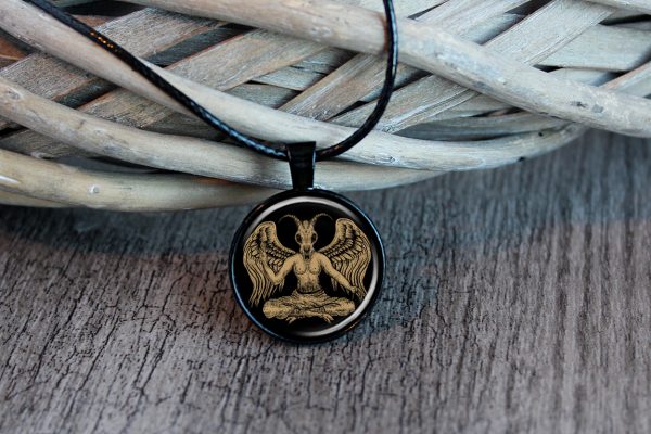 Baphomet Necklace, Occult Jewelry - Image 8