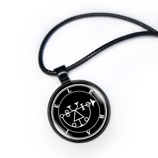 Leraje Sigil Seal Necklace Pendant - Image 9