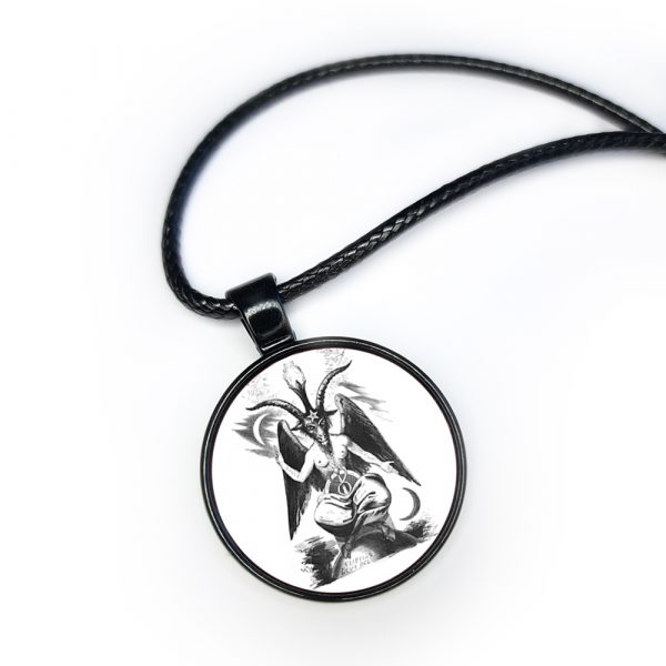 Baphomet Necklace Satanic Pendant - Image 6