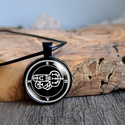 Shax Sigil Seal Necklace Pendant