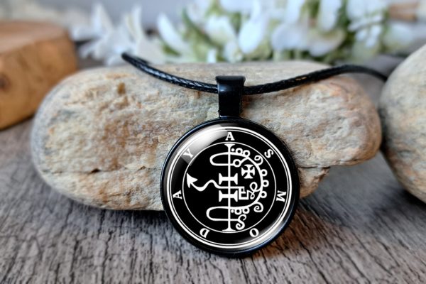 Asmoday Sigil Seal Necklace Pendant