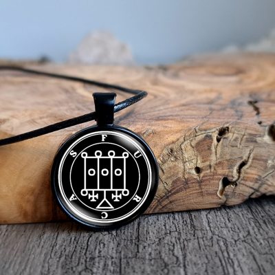 Furcas Sigil Seal Necklace Pendant