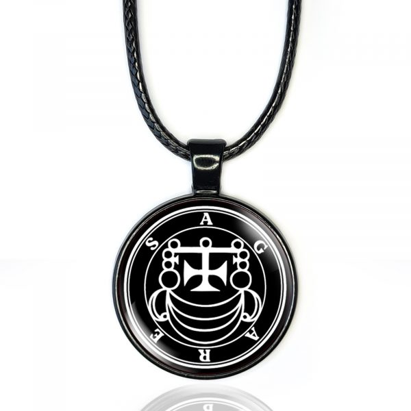 Agares Sigil Seal Necklace Pendant - Image 3