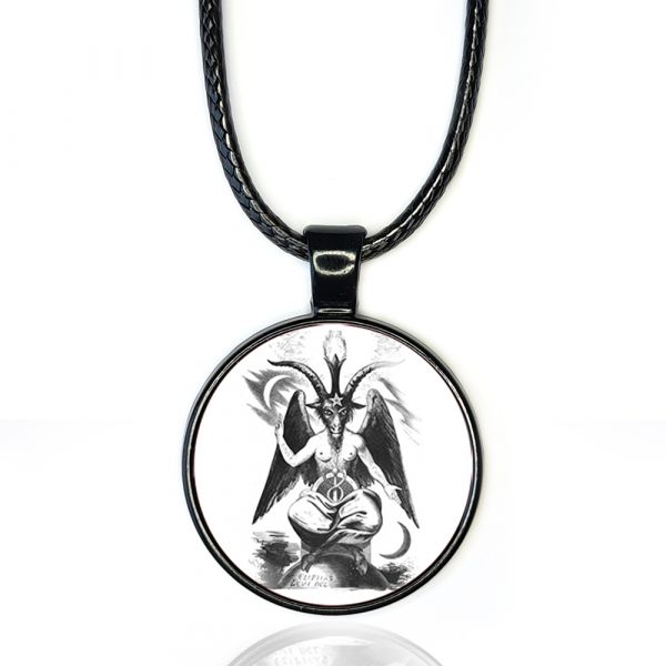 Baphomet Necklace Satanic Pendant - Image 7