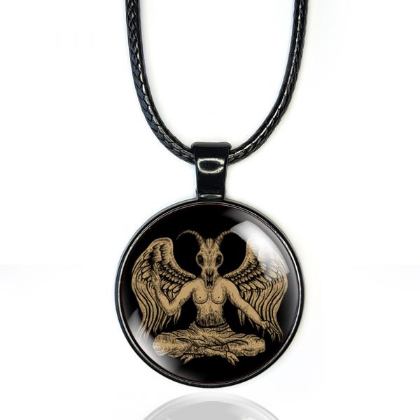 Baphomet Necklace, Occult Jewelry - Image 4
