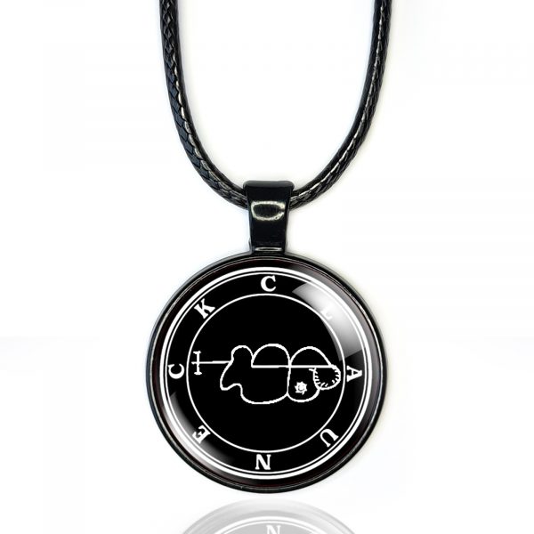 Clauneck Wealth Demon Sigil Seal Necklace Pendant - Image 2