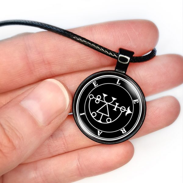 Leraje Sigil Seal Necklace Pendant - Image 4