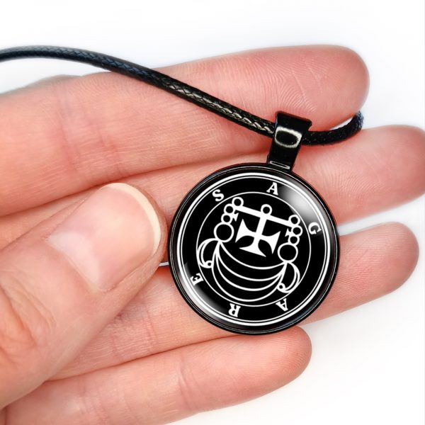 Agares Sigil Seal Necklace Pendant - Image 2