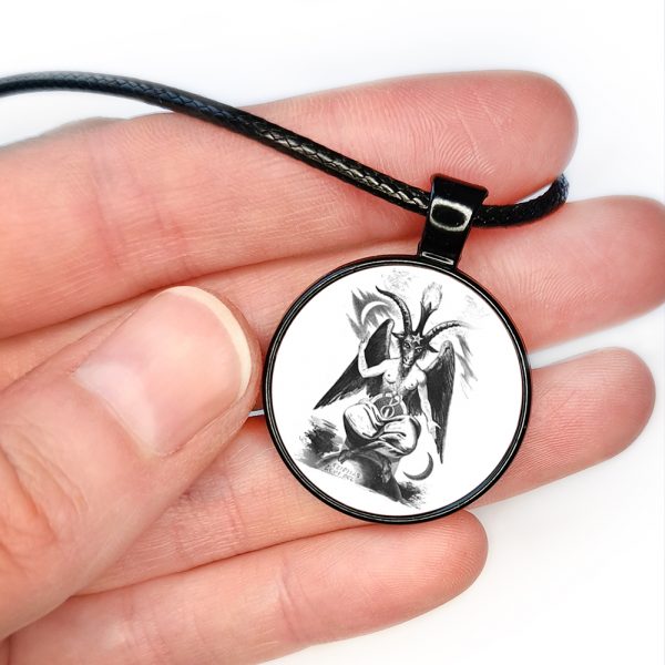 Baphomet Necklace Satanic Pendant - Image 8
