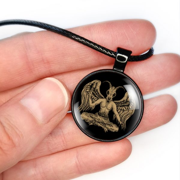Baphomet Necklace, Occult Jewelry - Image 5