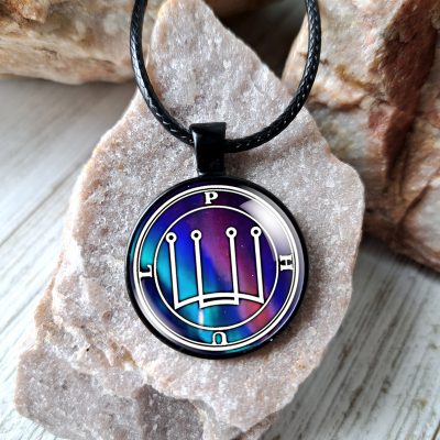 Phul Planetary Talisman, Olympic Spirit Sigil Magic Necklace