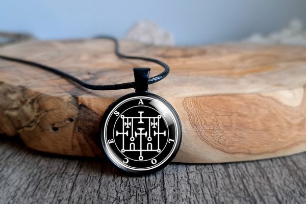Alloces Sigil Seal Necklace Pendant