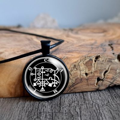 Camio Sigil Seal Necklace Pendant