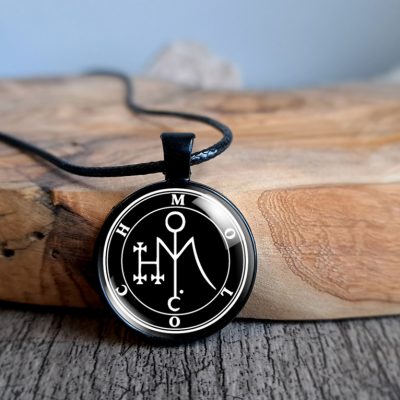 Moloch Sigil Seal Necklace Pendant